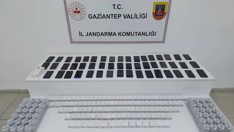 Gaziantep’te Kaçak Telefon Operasyonu: 1,3 Milyon TL'lik Yakalama!