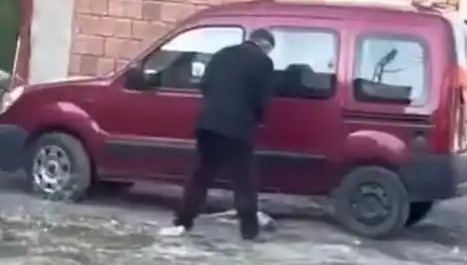 Sokak Ortasında Köpeğe Uygulanan Şiddet Duyguları Altüst Etti