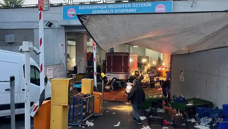 Biber Gazı Pazar Yerini Sarmaladı: Alışverişe Gidenler Panik İle Kaçtı