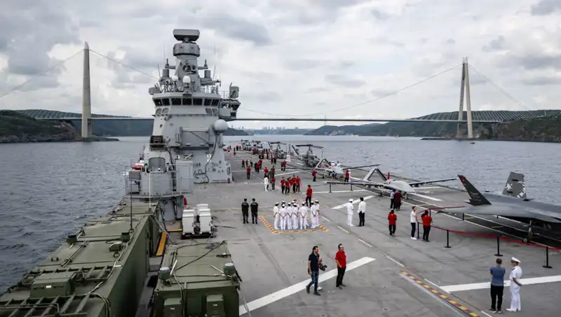 TCG Anadolu, Sarayburnu’ndan Dünyaya Açılıyor: Yeni Bir Dönem Başlıyor