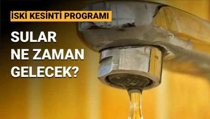 Üsküdar ve Ümraniye'deki Su Kesintileri: 14 Mayıs Programı Açıklandı