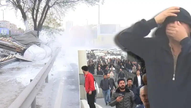 D-100'de Alçı Yüklü TIR Trafiği Kilitledi, Detaylar Şaşkınlık Yarattı!