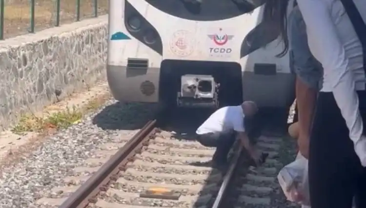 Raylardaki Kediyi Görene Kadar Marmaray'ı Durdurdu: Makinist Şampiyon Gibi