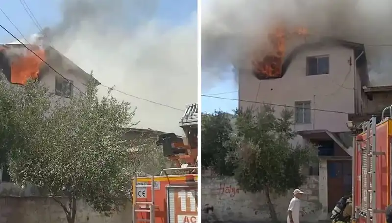 Hatay'da Yangın Korkuttu: Küçük Çocuk Hastaneye Kaldırıldı!