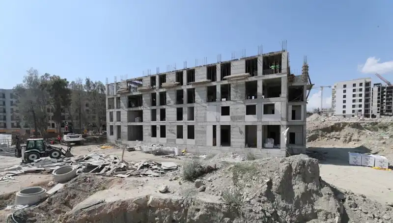 Defne'de Jandarma Hizmet Binaları İçin İnşaat Çalışmaları Tüm Hızıyla Devam Ediyor