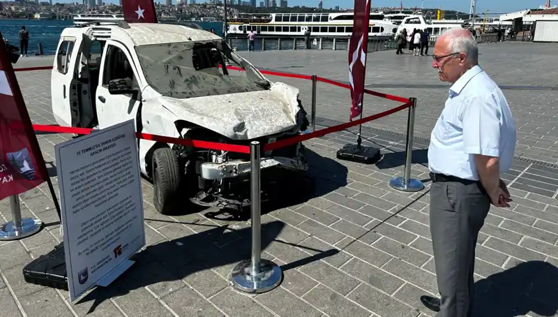 15 Temmuz’un Karanlık Yüzü: Tankların Ezdiği Araçlar Sergisi