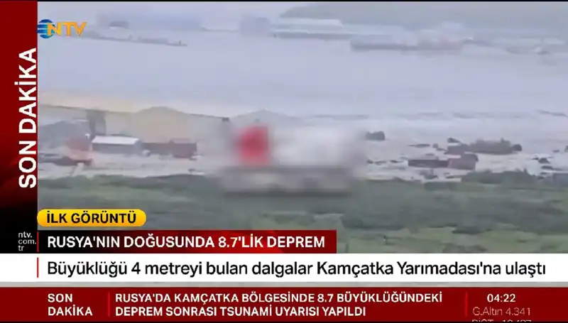 Kamçatka Kıyılarında Tsunami Dalgalanması: 2023'ün İlk Gözlemleri